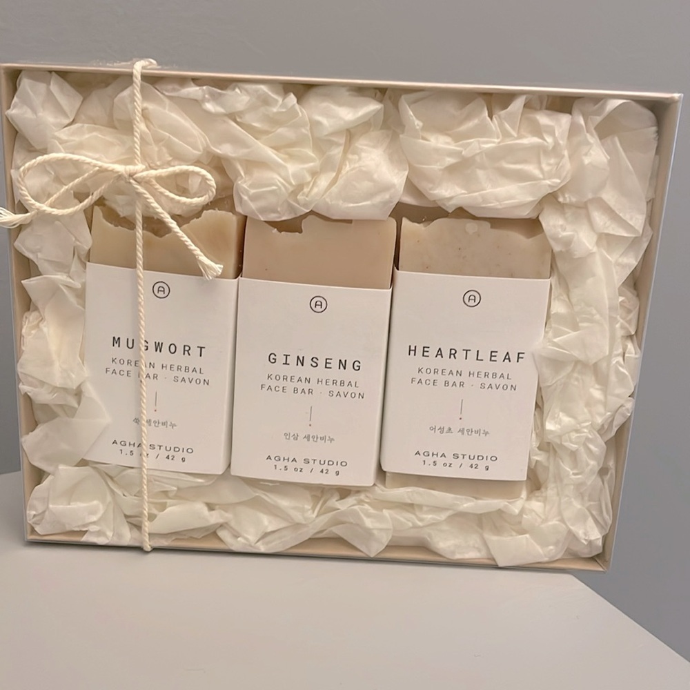 Korean Herbal Face Bars (gift package)
